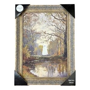 Viral Petal Lane: Ghost Wall Art Decor
